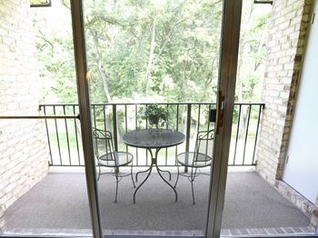 Private patio or balcony